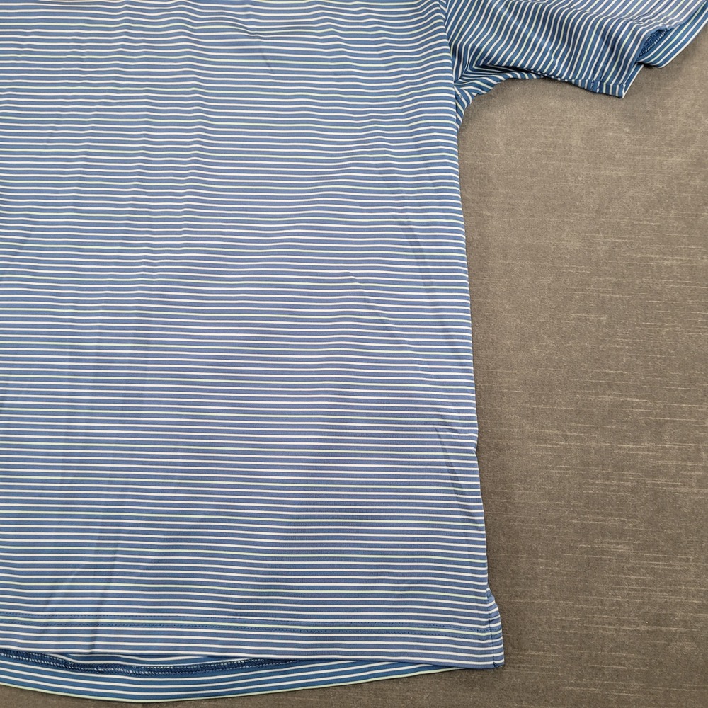 Vineyard Vines Shirt Womens Polo Striped Golf Athletic Short Sleeve Blue Size XS - Picture 8 of 12